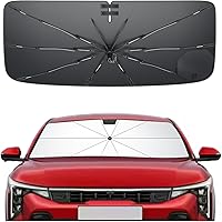 Vista 18 de SXCY Parasol para parabrisas Kia NIRO 2023-2026, accesorios 2021-2024 2025 2026 NIRO EV 2023-2026, 2023-2025, 2026, parasol plegable para rayos UV