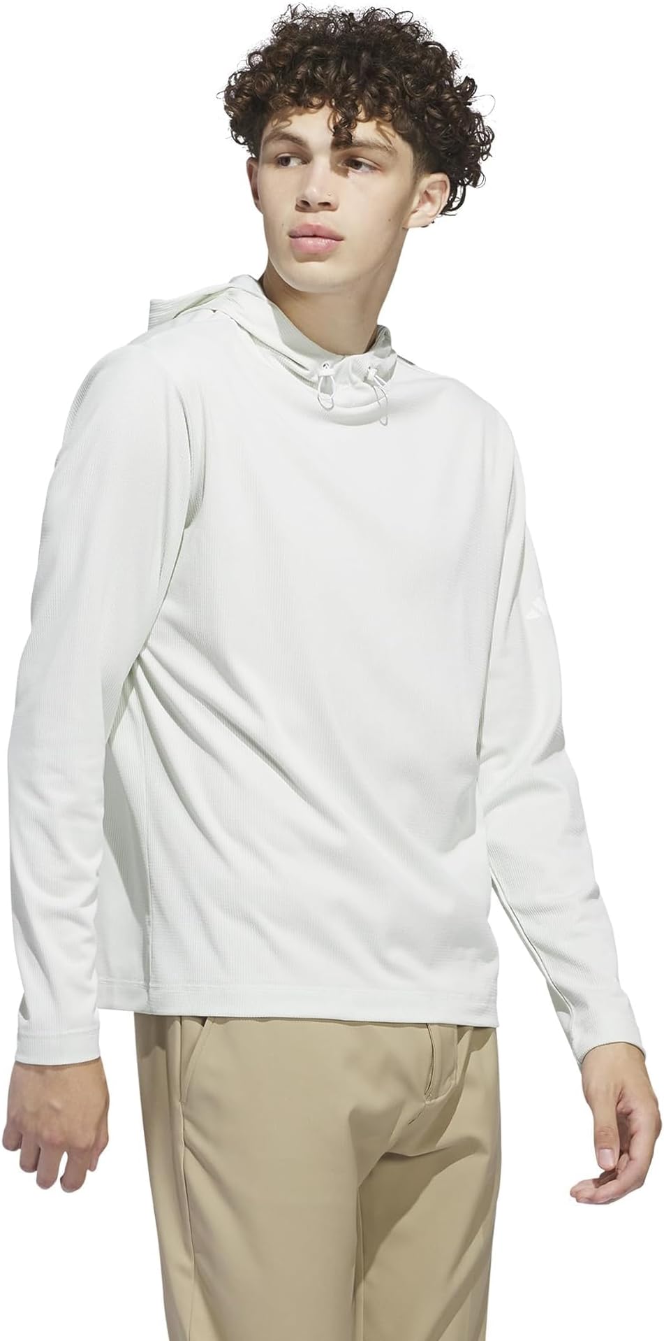 adidas golf hoodie white