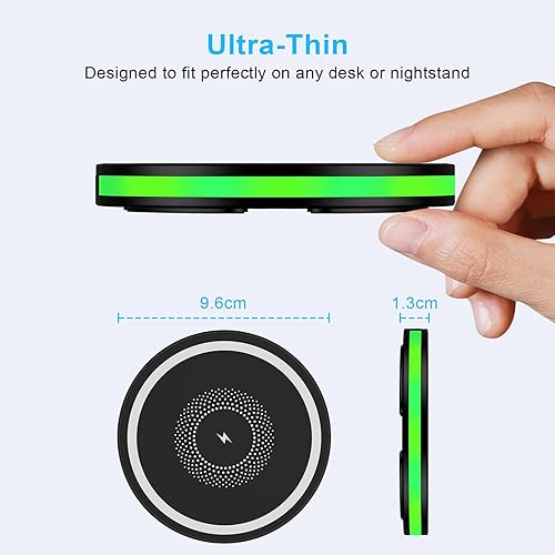 Miniatura 5 de Cargador inalámbrico para Samsung Android, cargador de teléfono inalámbrico rápido, cargador rápido inalámbrico para Samsung Galaxy S25 Ultra S25