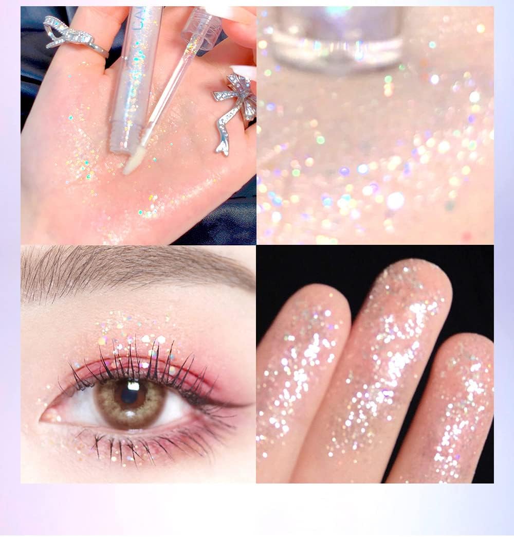 GL-Turelifes 5 Pack of Liquid Glitter Eyeshadow Kit - Image 5