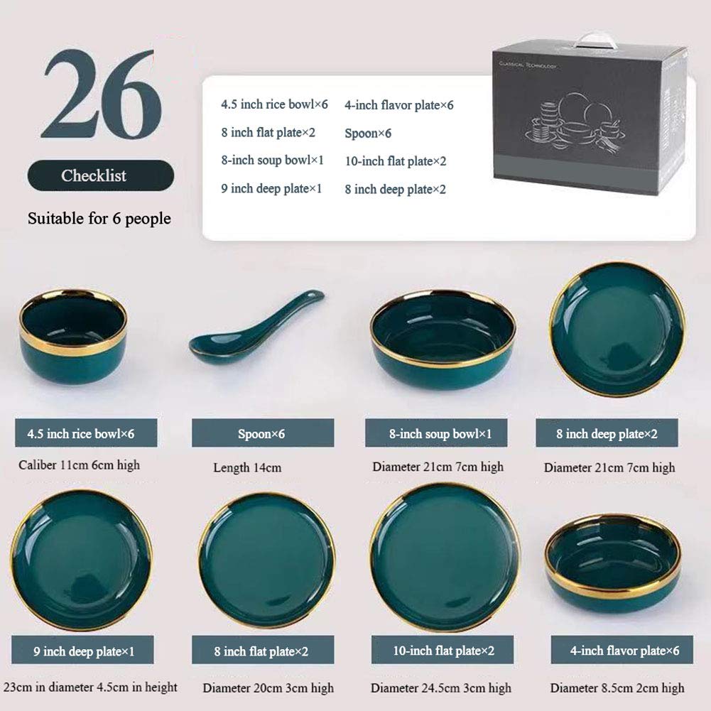 Nordic Style Glaze Stoneware Zastawa stołowa, lekka, luksusowa, nowoczesna zastawa stołowa, talerze obiadowe, serwis dla 6 osób
