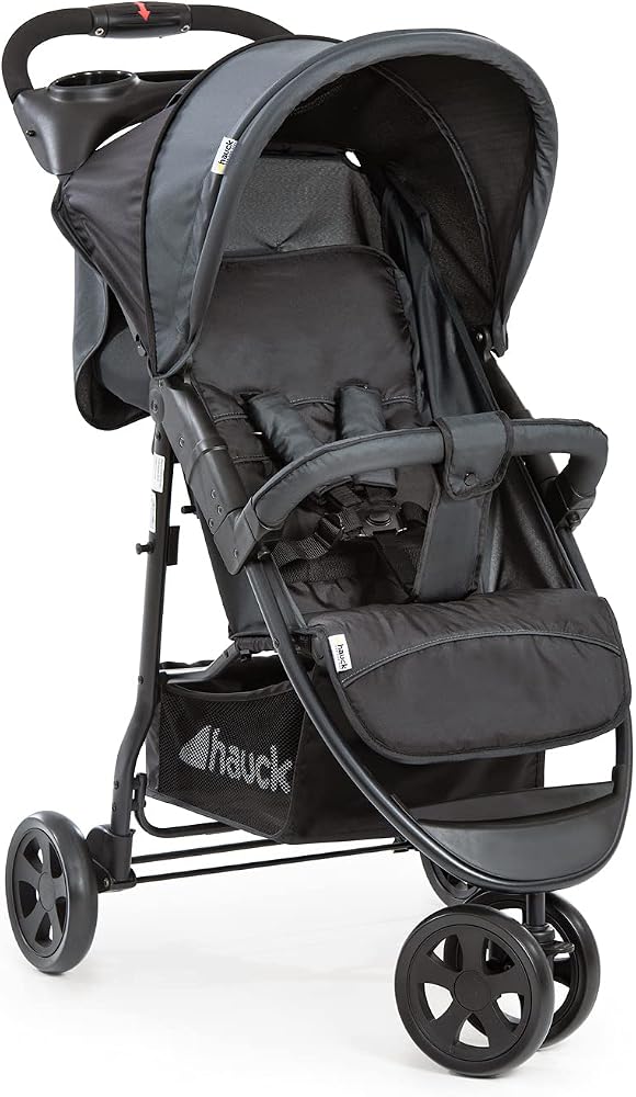 hauck Poussette Compacte 3 Roues Citi Neo II - Noir