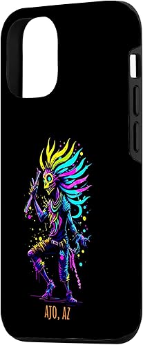 Miniatura 2 de Funda con diseño de arte abstracto del suroeste de Ajo Arizona para iPhone 13 Pro
