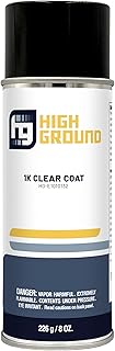 HIGH GROUND 1K Clear Coat Automotive Aerosol Can 8 oz