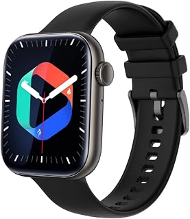 NICBEL 1.81 Inch Bluetooth Call Smartwatch Men Support 120 Sport 2022 New Women Rotary Keys Smart Watch Intelligent Watch and Bracelet(A,Pink Silicone Band)
