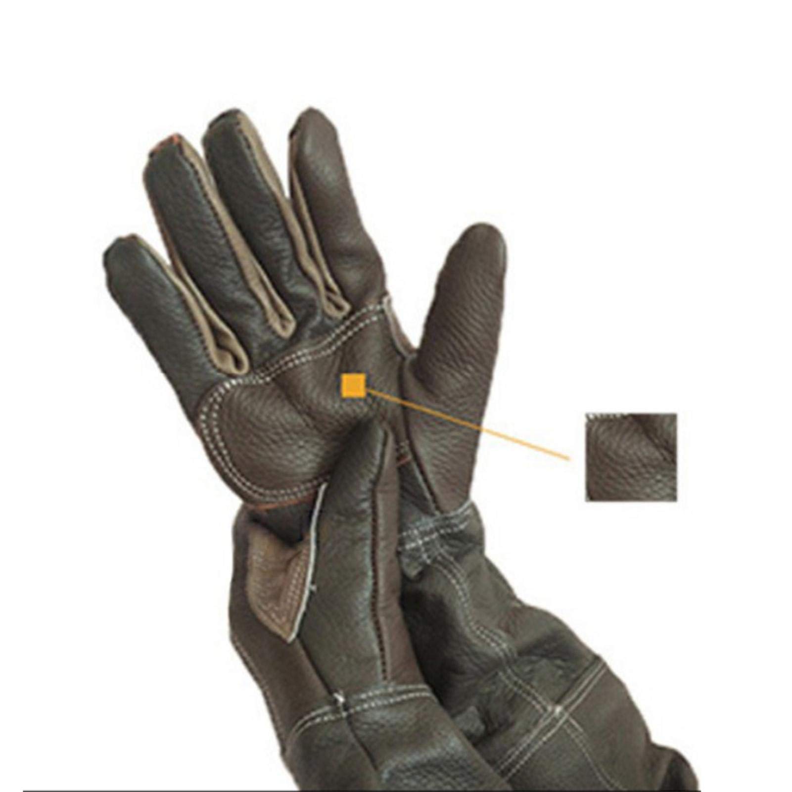 handschuhe bissfest Jannyshop Anti-beißende für Katze und Hund Lederhandschuhe Anti-Biss/Kratzer Gardening Wildtiere Schutzhandschuhe Baumarkt New Looxs Color:Kalamata green Differences Between Worm and