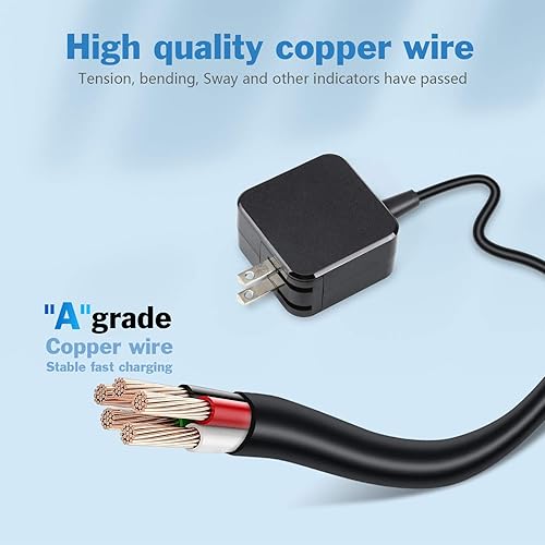 Miniatura 6 de Adaptador de cargador Chromebook de 26 W compatible con Samsung 11.6" Chromebook 2 3 Series y más adaptadores de fuente de alimentación