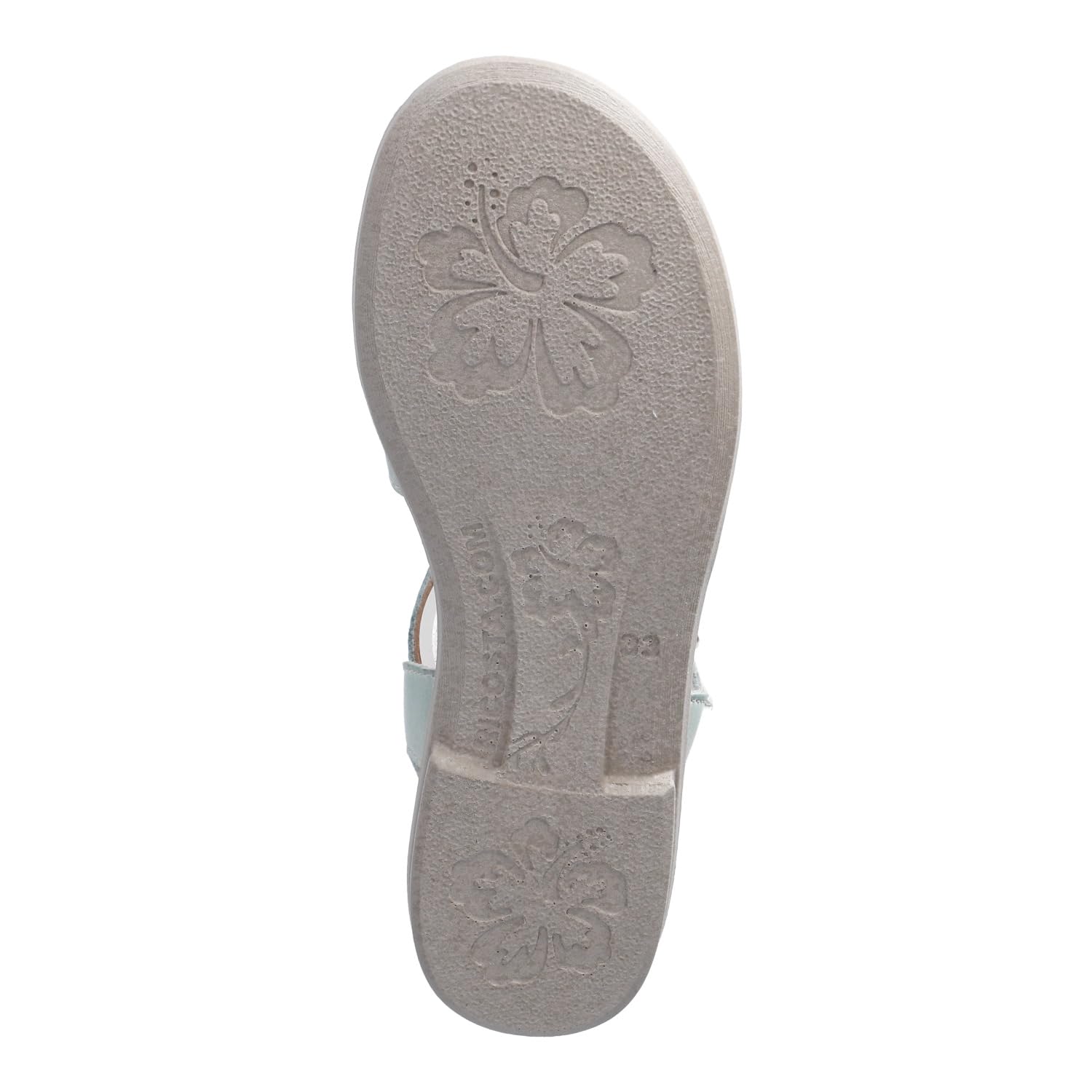 RICOSTA Riemchensandalen Birte - rutschfeste Mädchen-Sandalen - Flache Sandalen für Kinder - Echtleder-Sandaletten