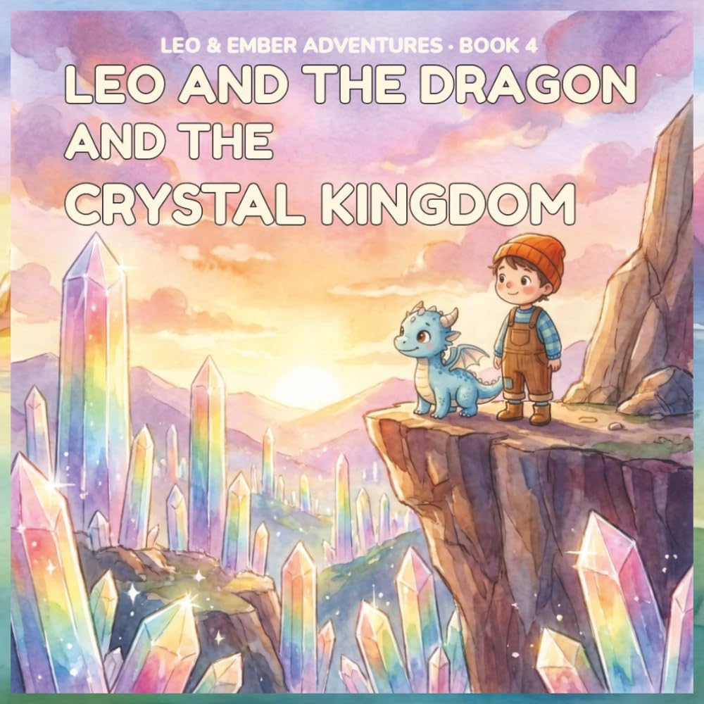 LEO AND THE DRAGON AND THE CRYSTAL KINGDOM: A Magical Adventure About Courage, Curiosity, and Discovering Hidden Worlds (LEO & EMBER ADVENTURES)
