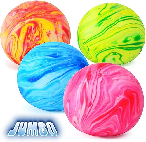 Miniatura 6 de Pelotas gigantes para el estrés para niños y adultos  Pelotas de masa jumbo juguete sensorial Fidget  Pelota antiestrés para tirar, estirar y
