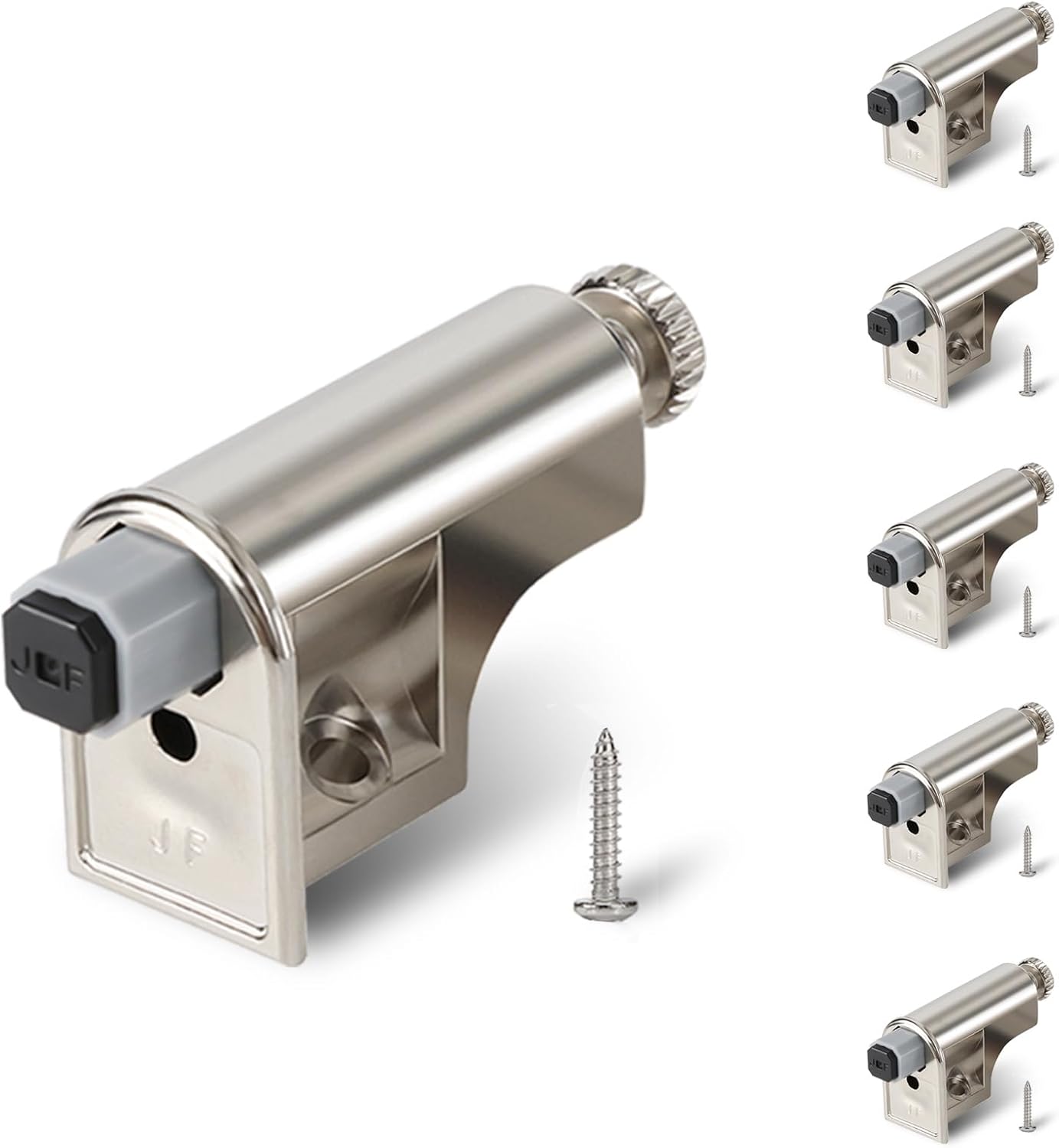 15 Pcs Soft Close Cabinet Door Damper, Universal Soft Close Door Dampers for Cabinet Doors/Wardrobe/Kitchen/Bookcases, Hydraulic Cabinet Buffer Damper, Silent door closing, with self-Closing Mechanism