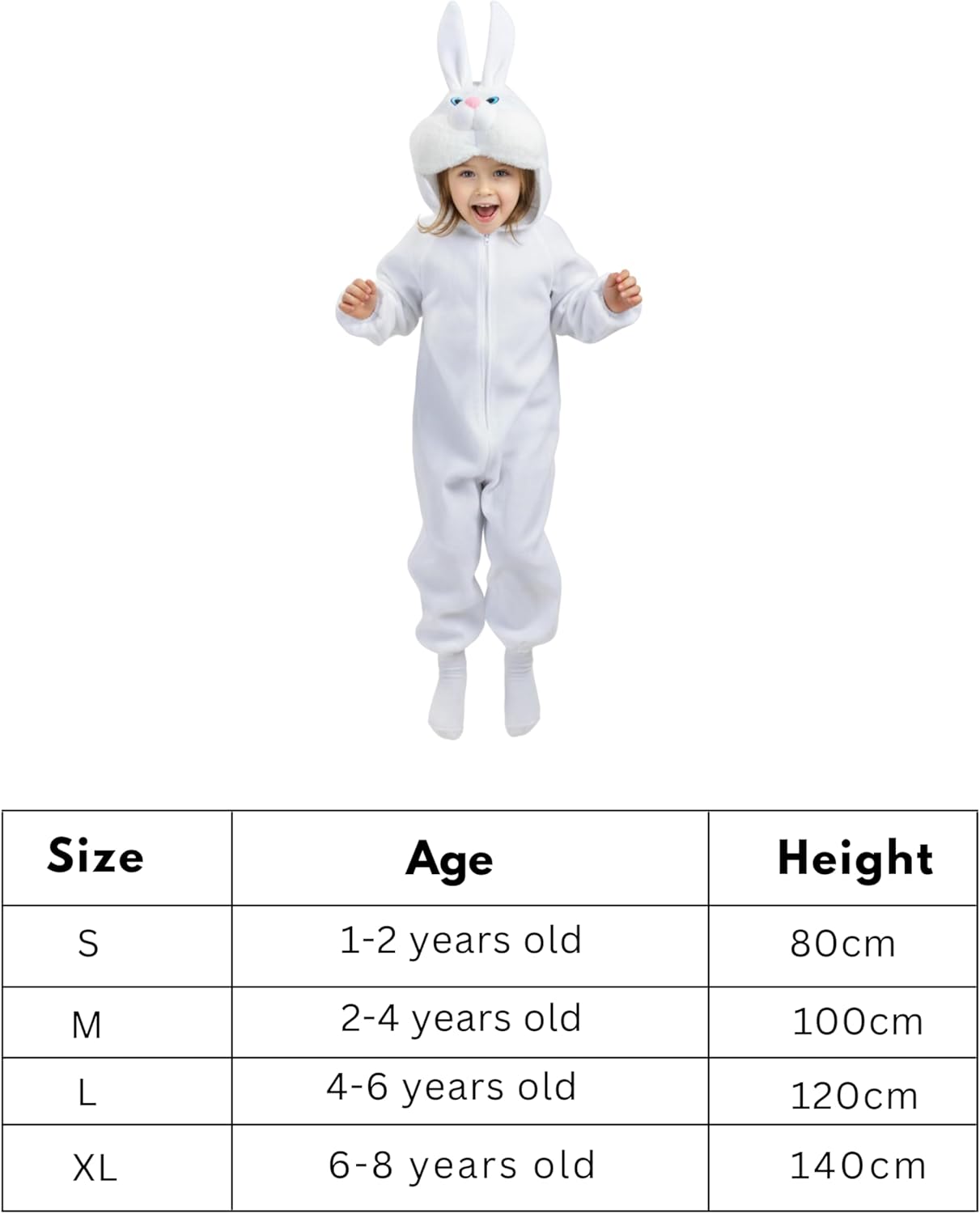 زي ارنب للاطفال من سن 1-8 سنوات | ازياء حيوانات للاطفال | زي ت... - view 2