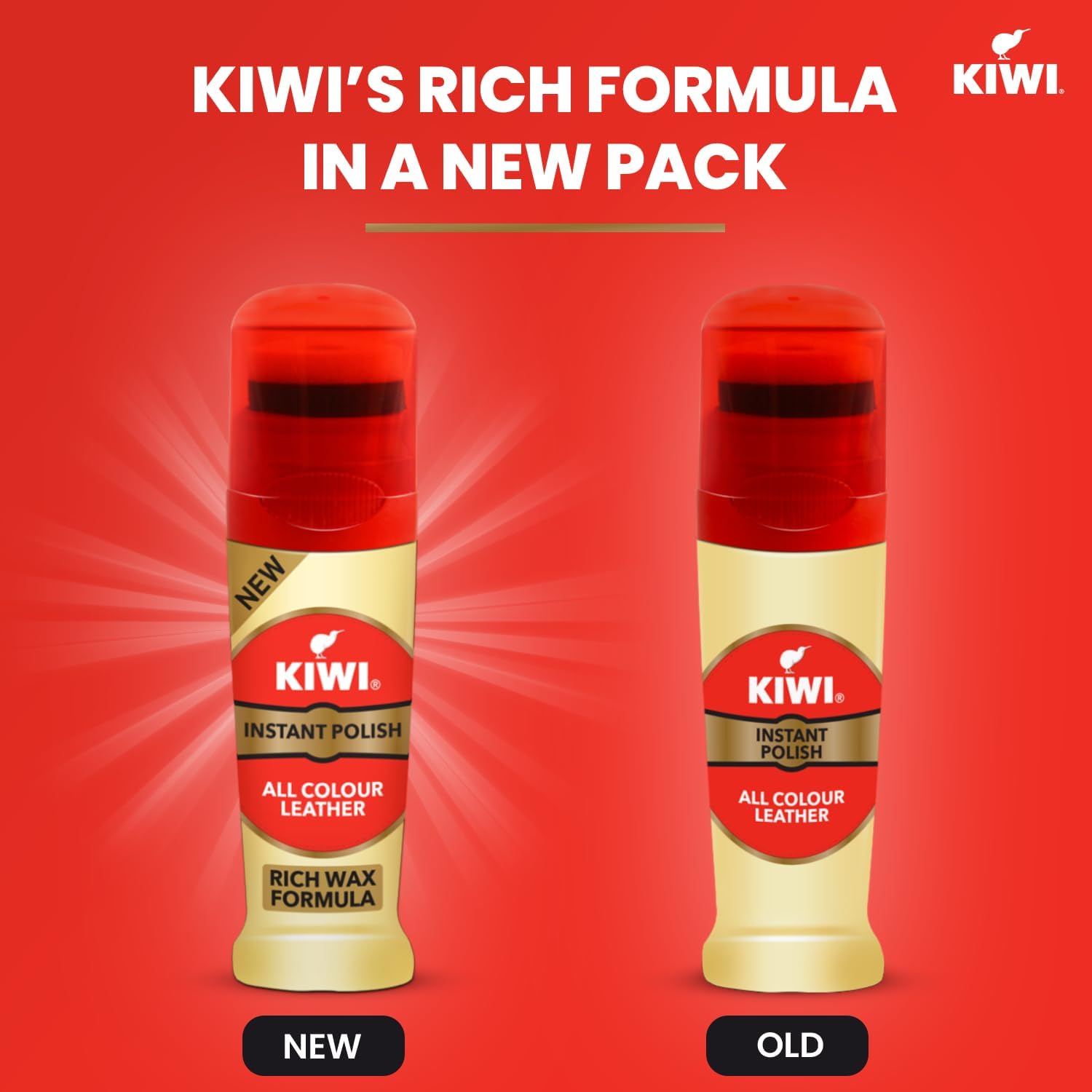 Kiwi Liquid Shoe Polish - 75 ml (Neutral) - India