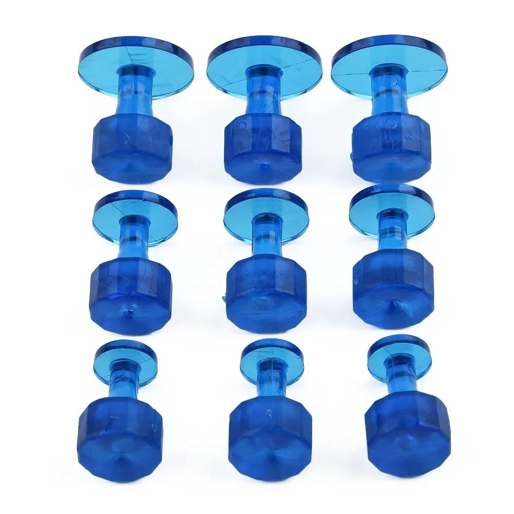 9pcs/set Glue Tabs Dents Removal Tools Pdr//Car Dent Repair Car-Dents Auto-Paintless Dent-Repair