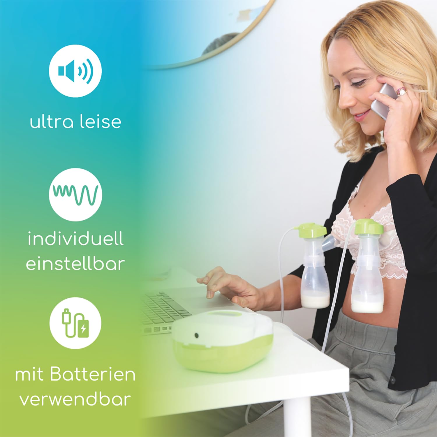 Ardo CALYPSO elektrische Milchpumpe | Kompakte, sichere Milchpumpe mit einfacher Bedienung - Mumsnet Best - BPA-frei - Schweizer Medizinprodukt