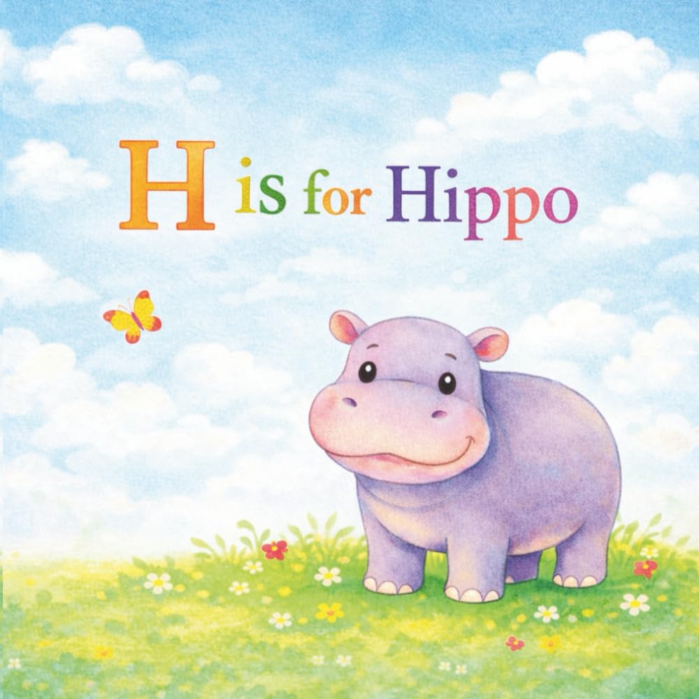 H is for Hippo (Animal Alphabet Series)