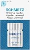 SCHMETZ Universal Sewing Machine Needles - Size 659, 5-Needle Cards, Pack of 1