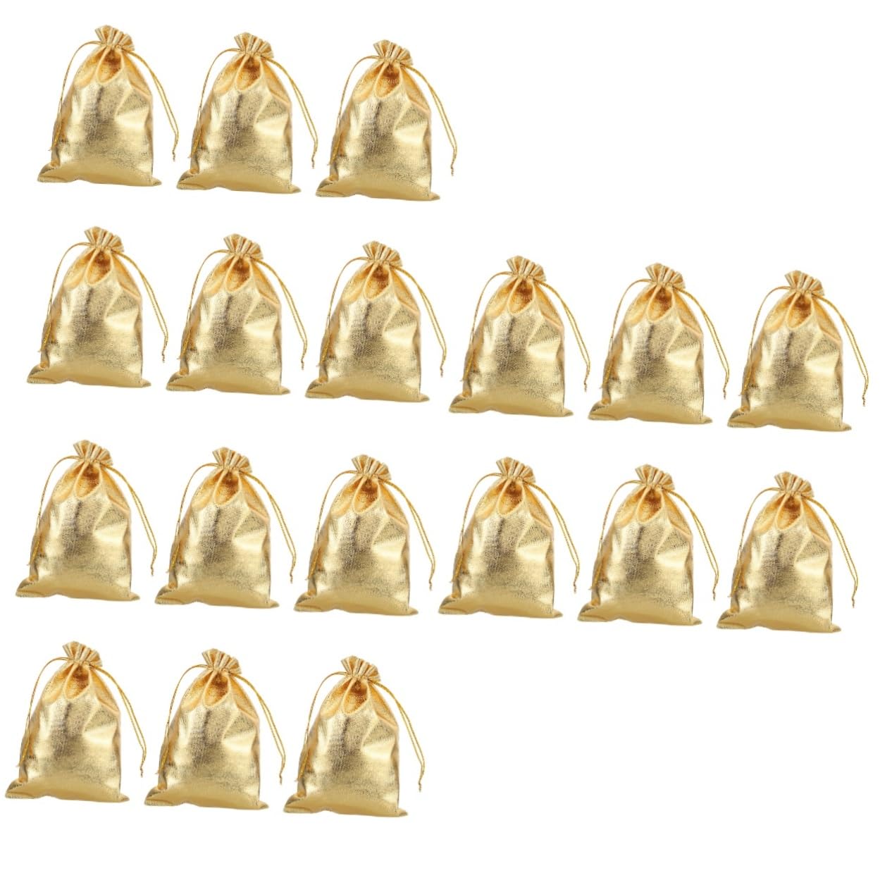 minkissy 3 Zestawy Torba Ze Sznurkiem Kosmetyczka Do Przechowywania Etui Do Przechowywania Torba Do Przechowywania Cukierków Etui Na Biżuterię Na Biżuterię Podręczna 50 sztuk*3
