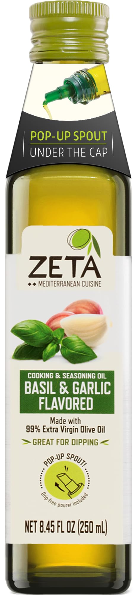 Zeta Oil Olive Basil Grlc Dnp