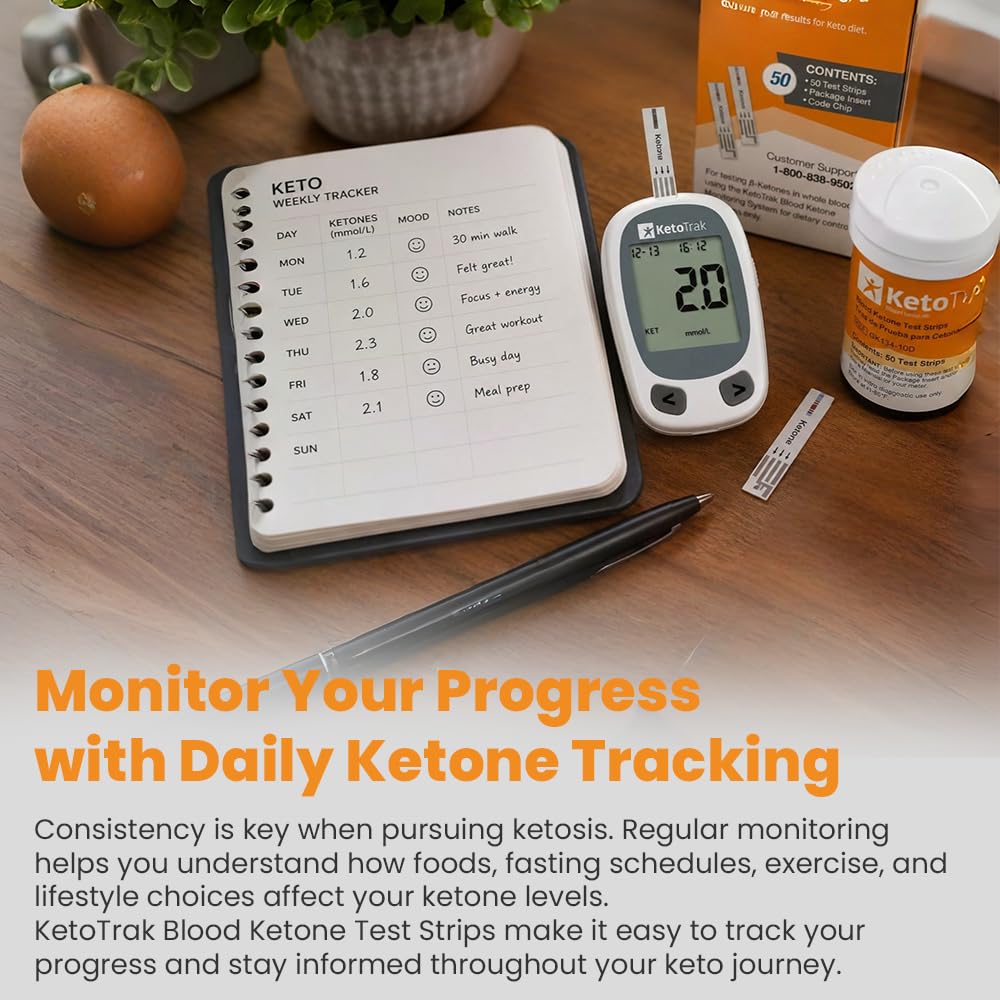 KetoTrak Ketone Test Strips - 50 Count -4