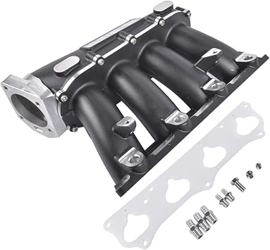 New Ultra Series Street Engines Intake Manifold Replacement for Honda K20A/A2/A3 K24Black #CR1849, Mixizap