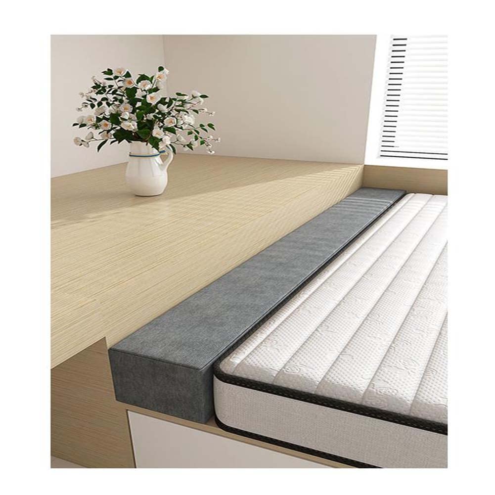 Traagschuim vuller voor bed of kingsize bed, zachte matrasbeschermer en hoofdeinde, kussen, bedbrug, wand/verlenger in meerdere maten