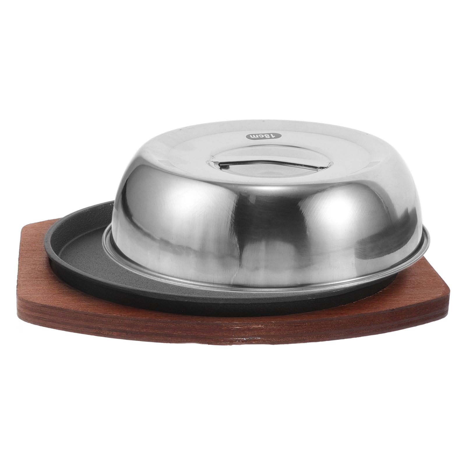 Barbecue en fonte et cuisine maison avec la plaque ronde Jojofuny