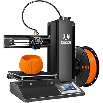 MALYAN M320 Mini 3D Printer - Out of The Box 3D Printer for Children and Beginners, Removable Magnetic Building Plate, Free S