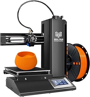 MALYAN M320 Mini 3D Drucker - Out of The Box 3D Druckers für Kinder und Anfänger, Abnehmbare Magnetische Bauplatte, kostenlose Probe PLA Filament, Druckgröße 150x150x150mm