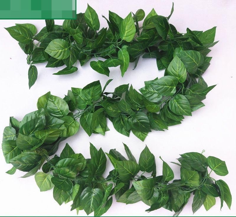 SATYAM KRAFT 6 pcs Random Artificial Fake Flowers Wall Hanging Leaf Money Plants Creeper Leaves Decorative Vine String Lines Items for Diwali, Pooja Room,Deepawali Decoration,Newyear. (B0CGRX8BF2) Amazon Price History, Amazon Price Tracker