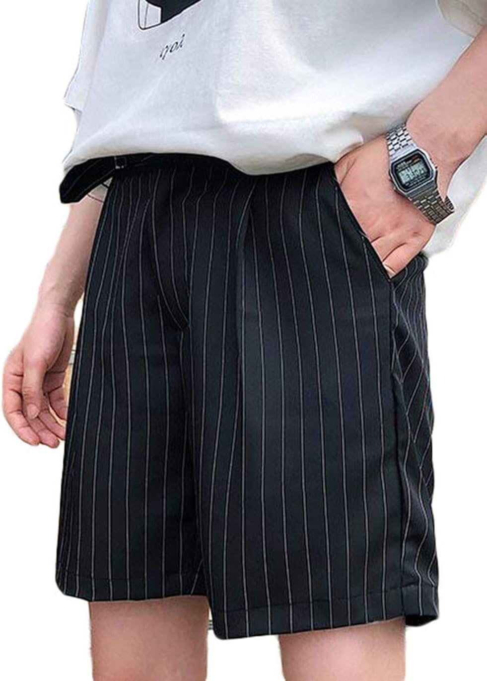 最大60 オフ Bestmoodショートパンツ メンズ 短パン ハーフパンツ ショーパン 韓国ファッション 薄手 夏物 ストライプ