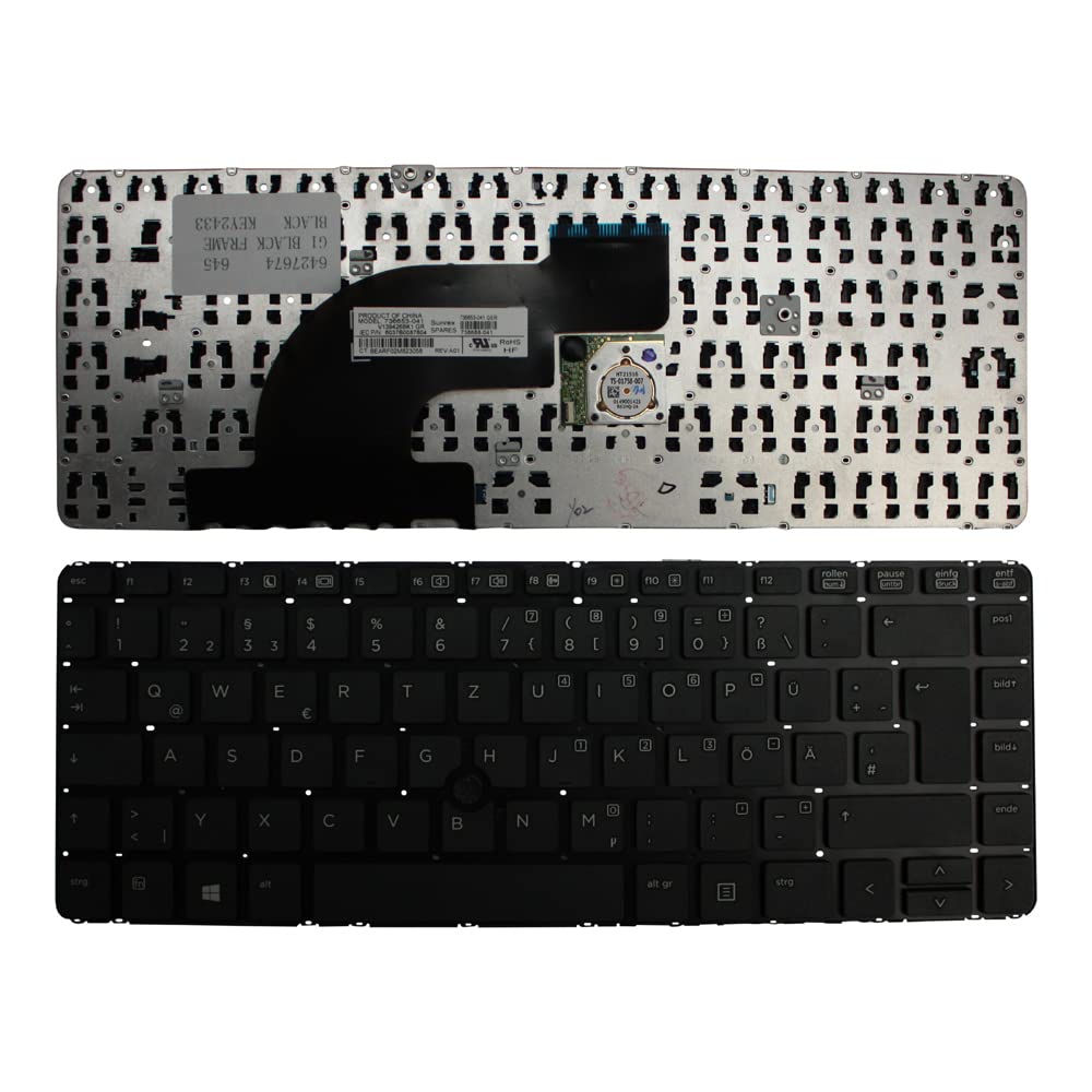 Clavier HP Notebook PC 645 G1 avec aiguille de pointage noir - 2
