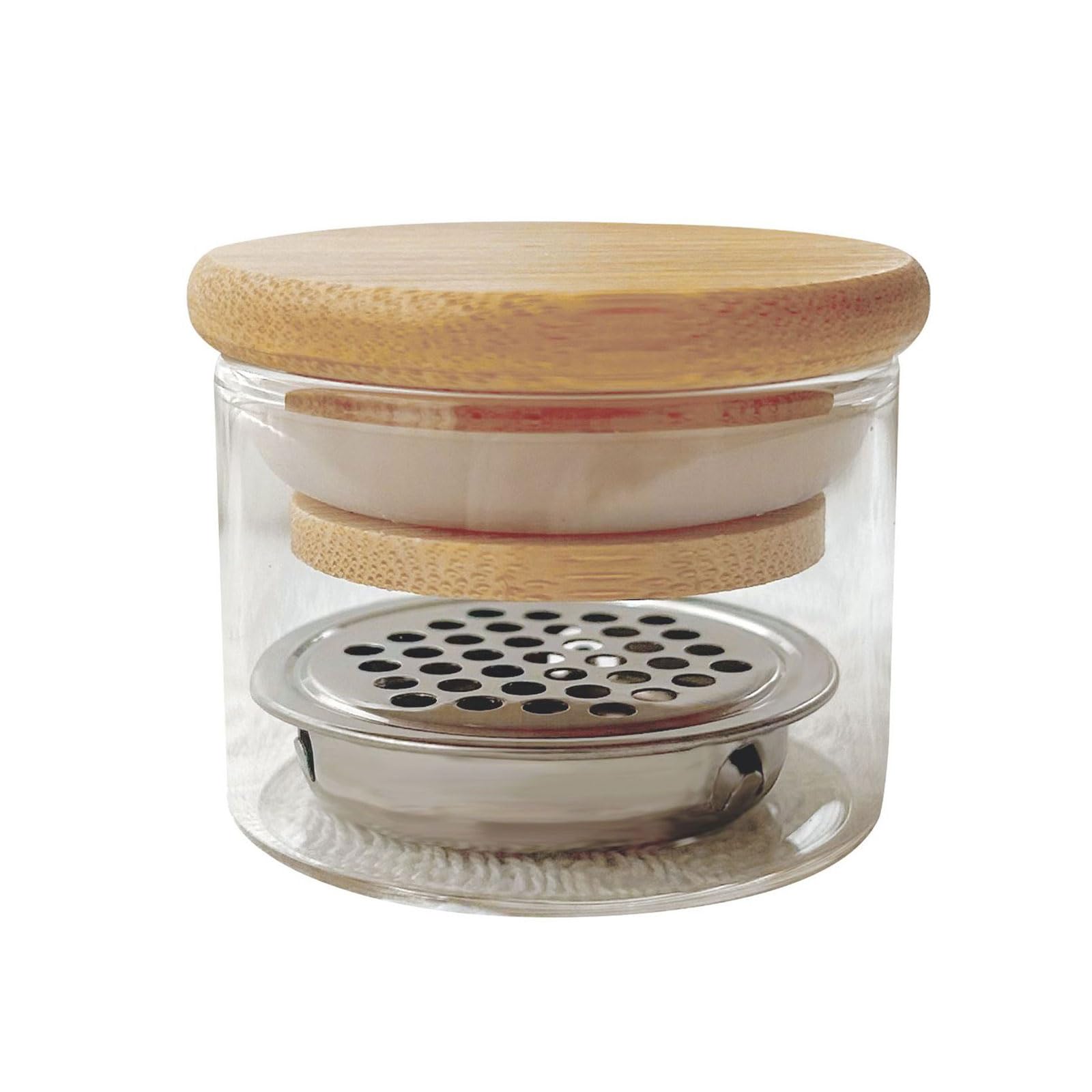 Acrylic Clear Nails Pen Cup With Lid For Organizing Glitters Brushes Glitters Cup Nails Art Tool