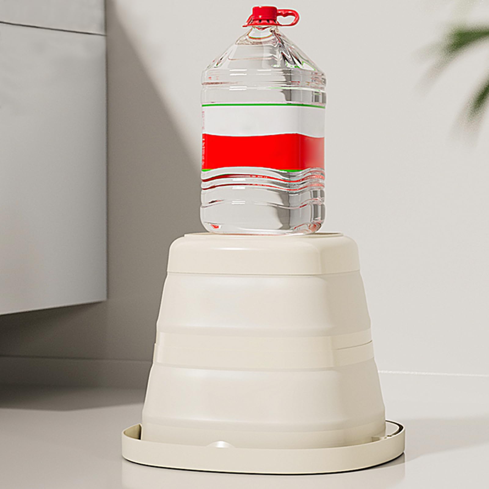 Seau pliant 10L PP étanche anti-déversement - Récipient d'eau portable avec poignée | Seau pliable léger pour plage Camping pêche jardinage lavage de voiture bain voyage utilisation de blanchisserie