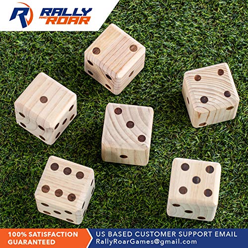 Rally and Roar Giant Dice 2.5” Game Set of 6 Dice - Thumbnail 5