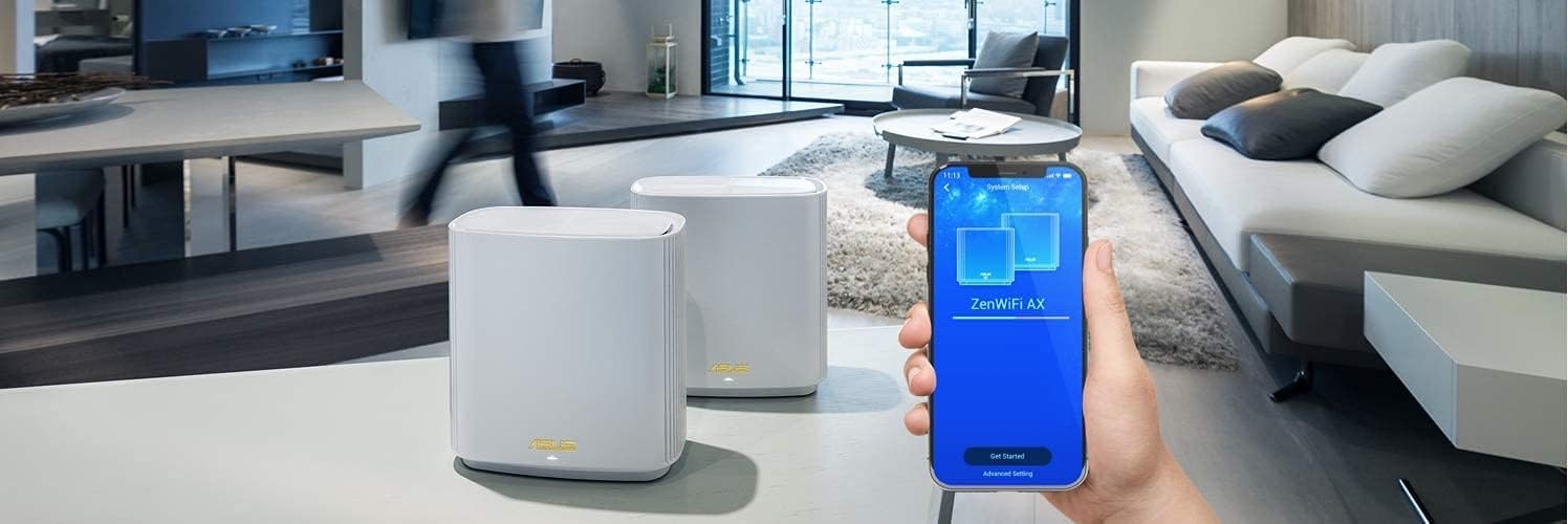 Asus - Routeur WiFi ZenWifi AX XT8 blanc - Powerline - Immagine 6