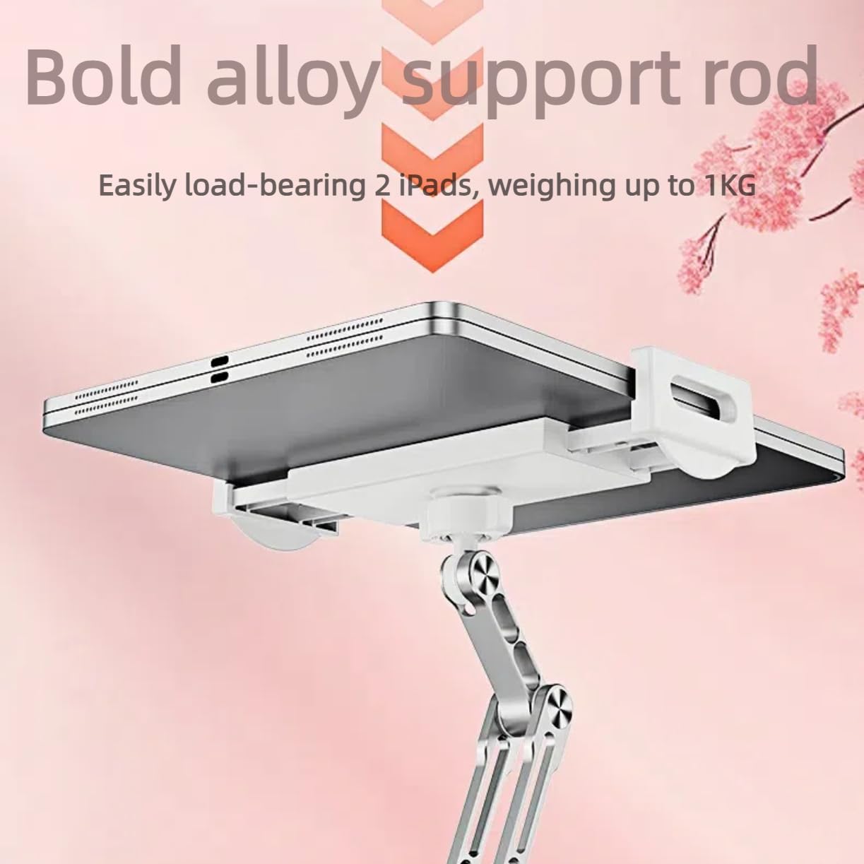 Supporto per tablet Kindle, iPad, supporto per cellulare con ciotola per snack con coperchio, compatibile con telefoni da 4,7"-13", tablet, iPad, iPhone, Google, Kindle, Samsung (grigio)