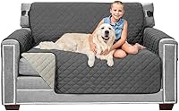 Vista 186 de Sofa Shield - Funda para sillón con respaldo patentado con correa, protector de cojín, funda reversible diseñada en EE. UU. resistente a manchas