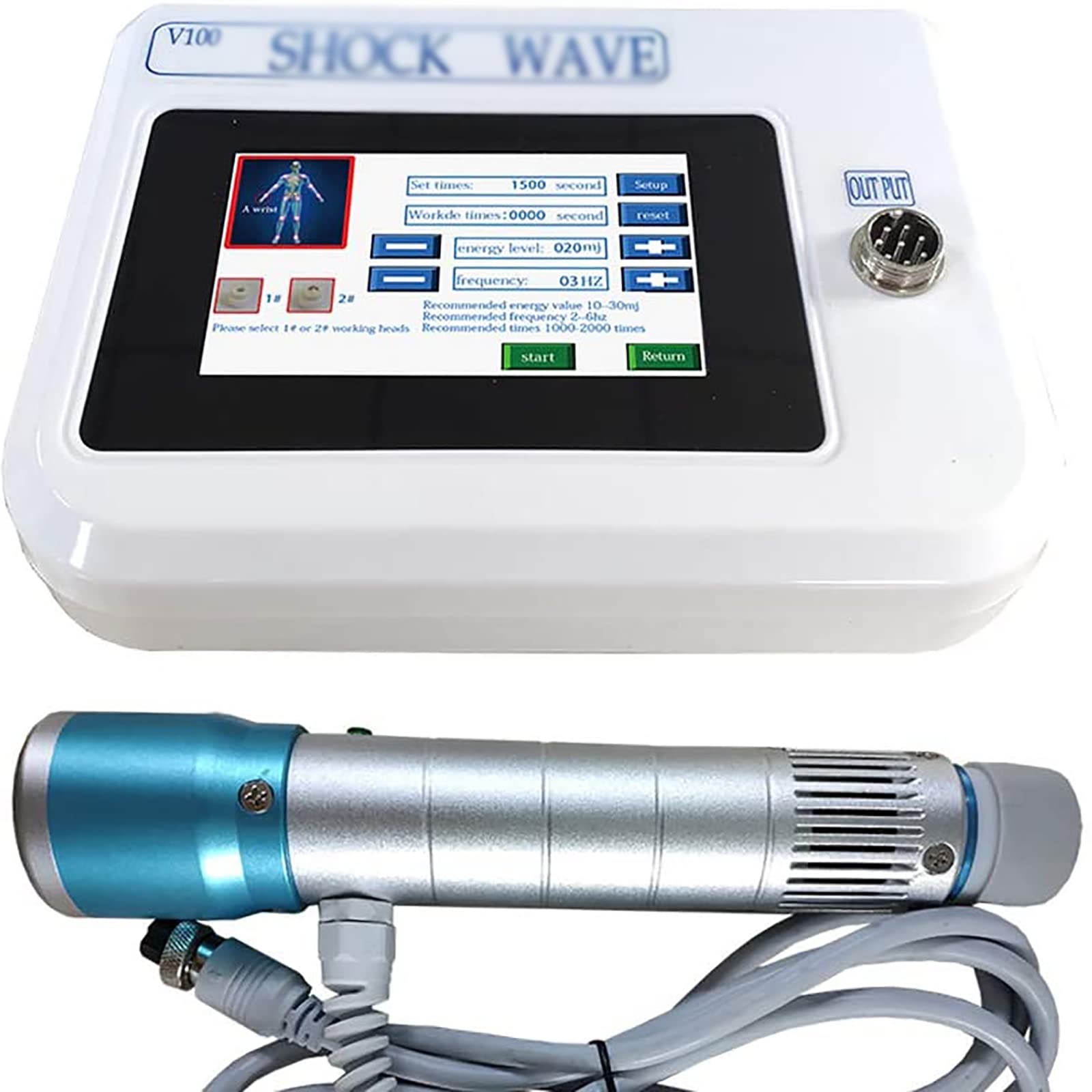 Amazon.com: HDGRNCC Electromagnetic Shockwave Therapy Machine