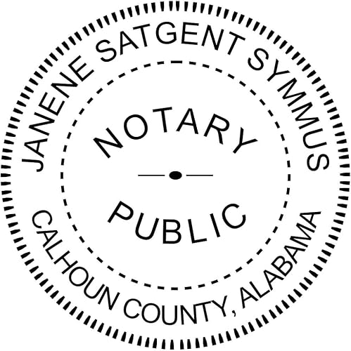 Custom Notary Embosser, Customizable for 37 Total States, Embossed Notary