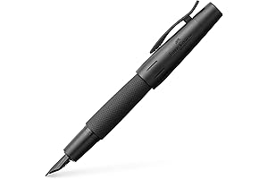 Graf von Faber-Castell e-motion Pure Black EF 148622 Fountain Pen