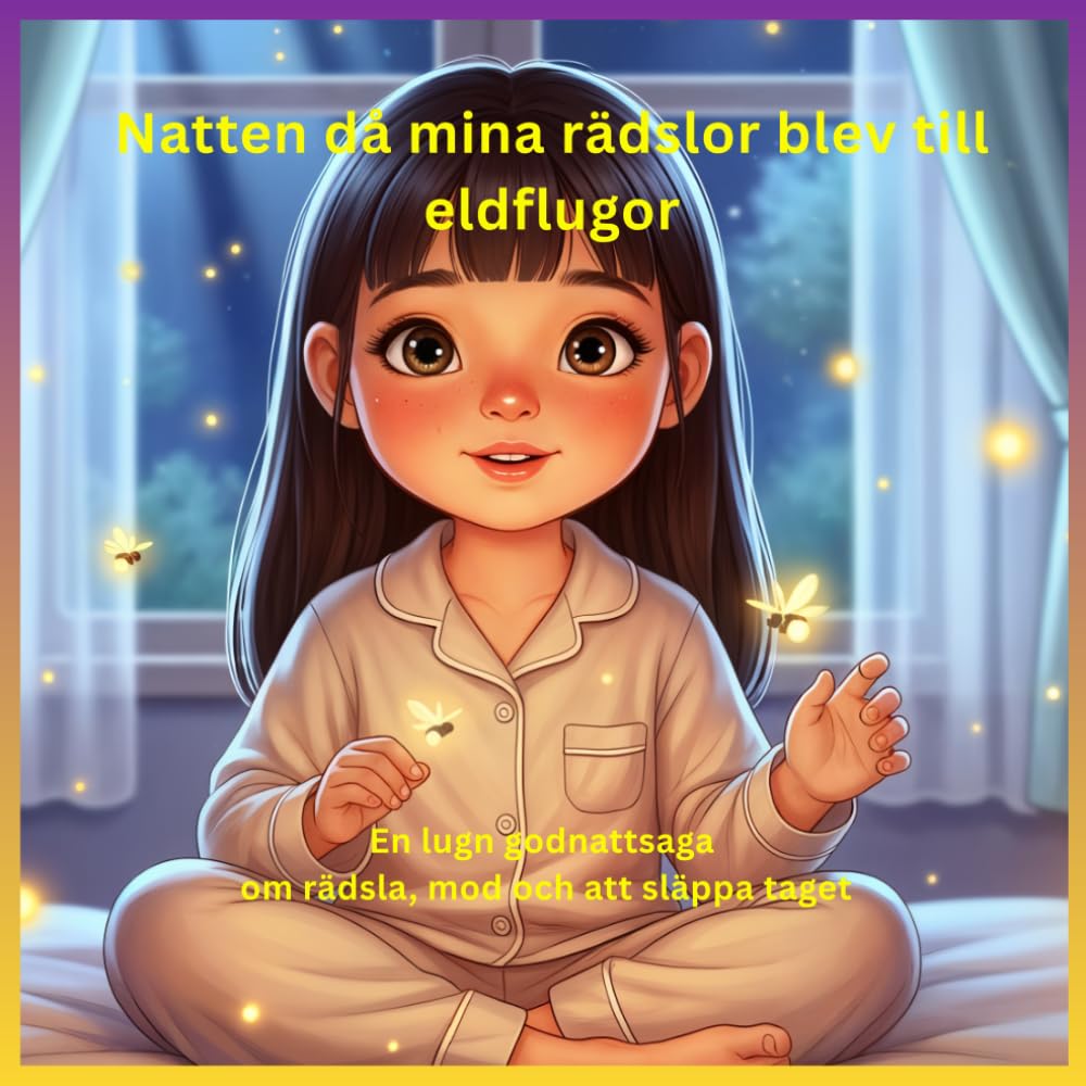 Natten då mina rädslor blev till eldflugor: En lugn godnattsaga om rädsla, mod och att släppa taget