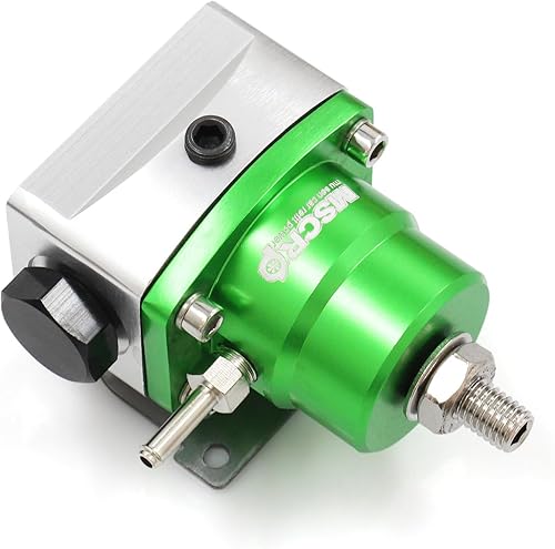 Miniatura 22 de Kit de regulador de presión de combustible EFI universal ajustable con manómetro de presión de combustible de 0-160 psi y kit de conectores