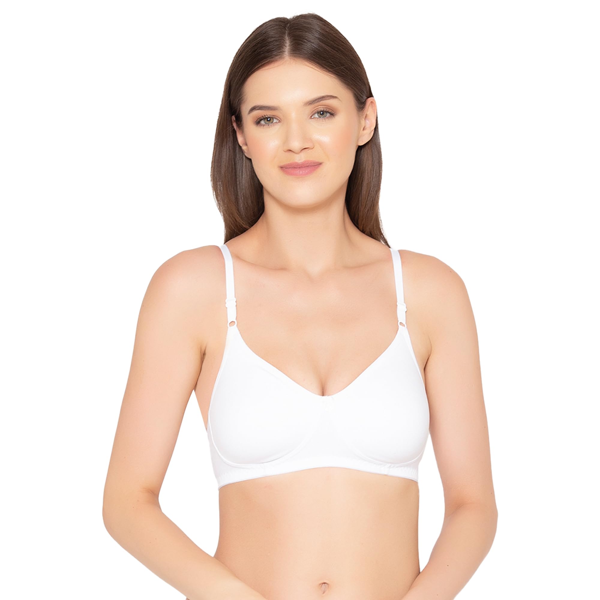 groversons paris beauty Women’s Seamless Non-Padded, Non-Wired Bra (BR013)-picture-36