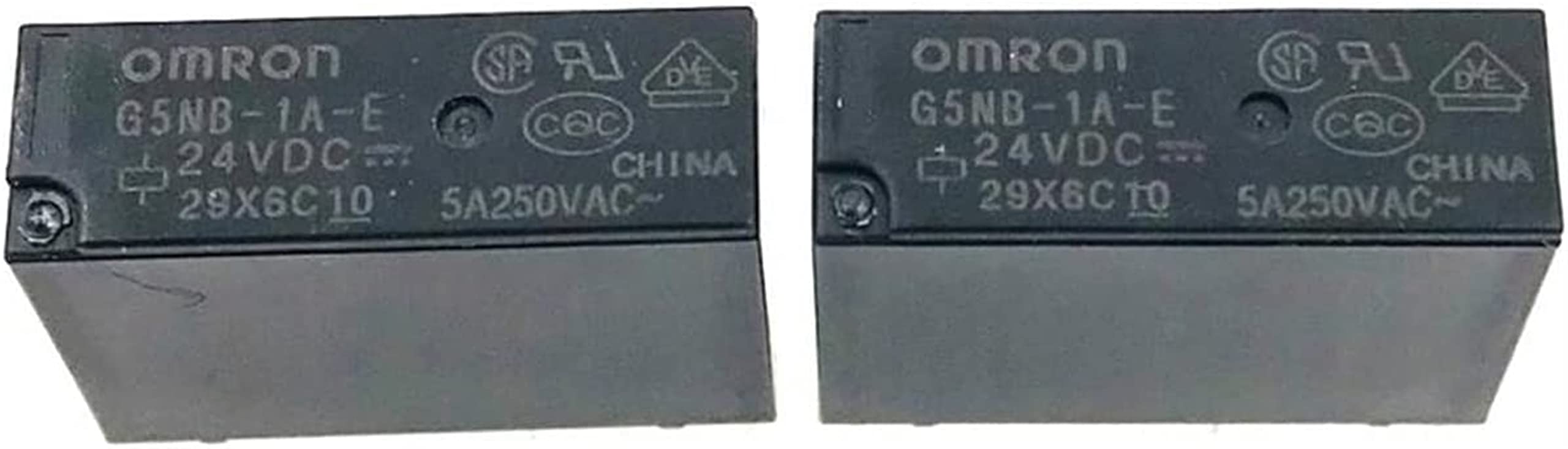 GJZIFGFWQ Relay 20PCS G5NB-1A-E 12VDC 5VDC 24VDC 4PIN 5A(G5NB-1A-E 24VDC)