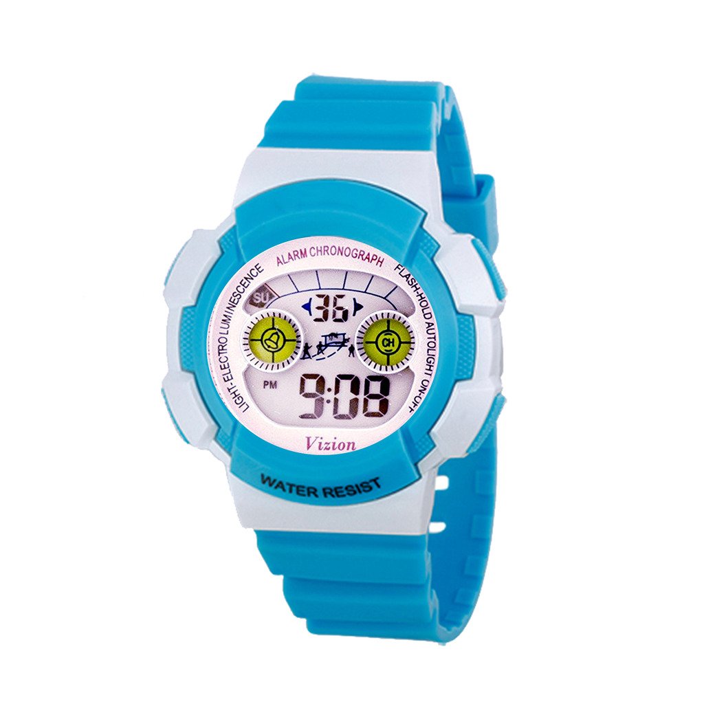Vizion Digital LCD Multicolor Dial Watch for Kids-VZN-B0458-5 (B06VXNRV7D) Amazon Price History, Amazon Price Tracker