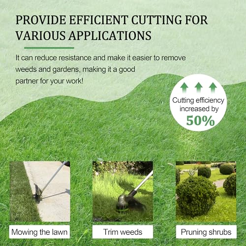 Image of AL2470B String Trimmer Line Compatible with EGO String Trimmers 230ft 0.095 Premium Twist Line,Green Weed Eater String