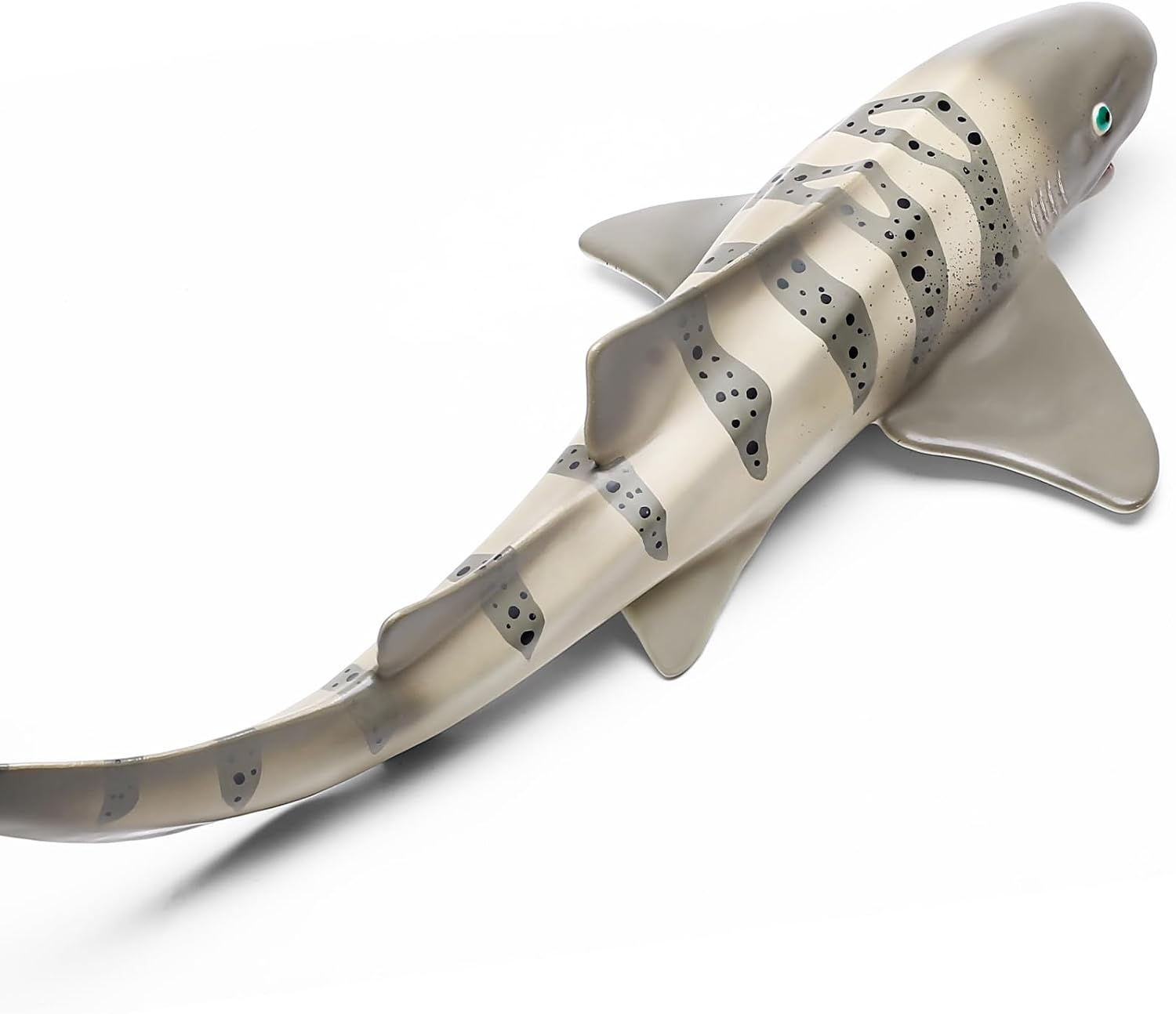 Realistic Giant Whale Shark and Zebra Shark Toy(15-16 Inch) with Booklet, Soft Plastic Figurines, Party Decoration, Under The Sea Creature Toy, Ocean Animal Figure for Kid Boy Girl Toddler, Cake Toppe