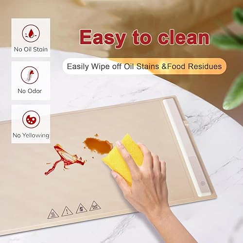 Miniatura 6 de Bandeja de calentamiento eléctrica portátil, calentadores eléctricos de alimentos para fiestas, tapete eléctrico para calentar alimentos, bandejas