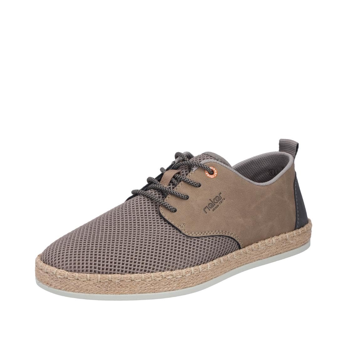 Rieker B2648, Men's Lace-up Shoes, Beige, 46 EU